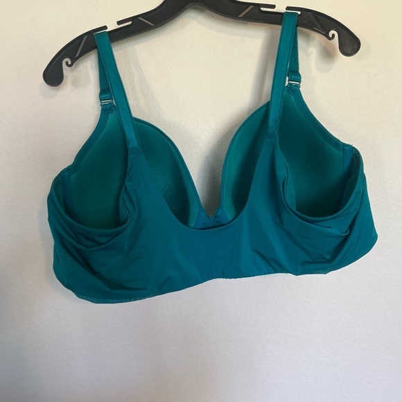 Torrid Perfect T-Shirt Front-Close Bra 46C Teal - Picture 4 of 7